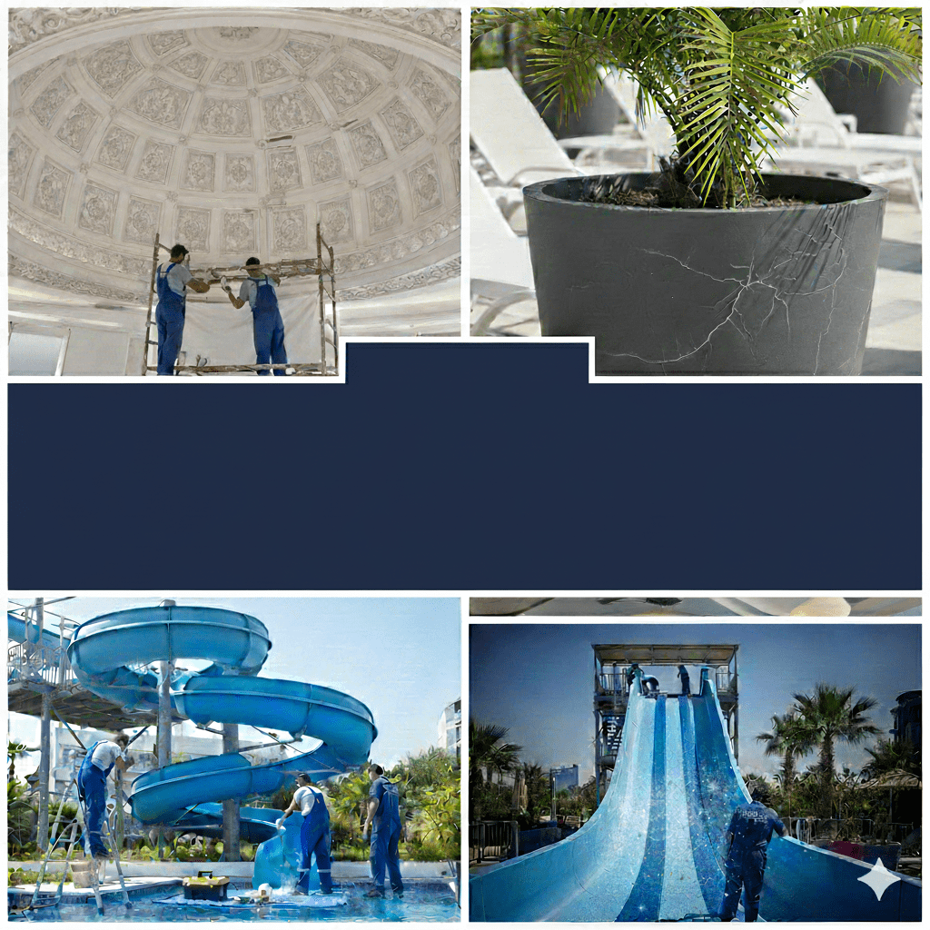 Dayanıklı Antalya fiberglass ürünleri ve modern kompozit tasarımlar