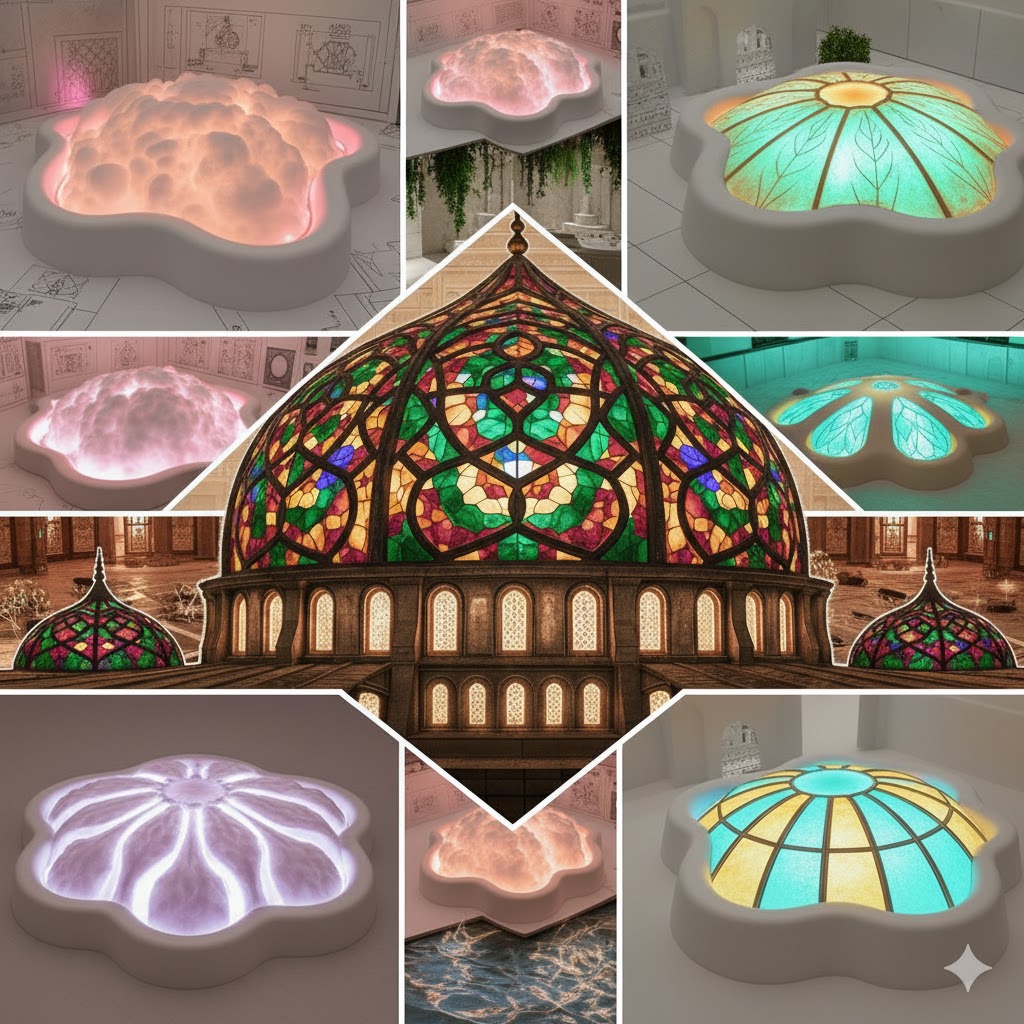 Fiberglass Hamam Dekorasyonu ve Modern SPA Tasarımları