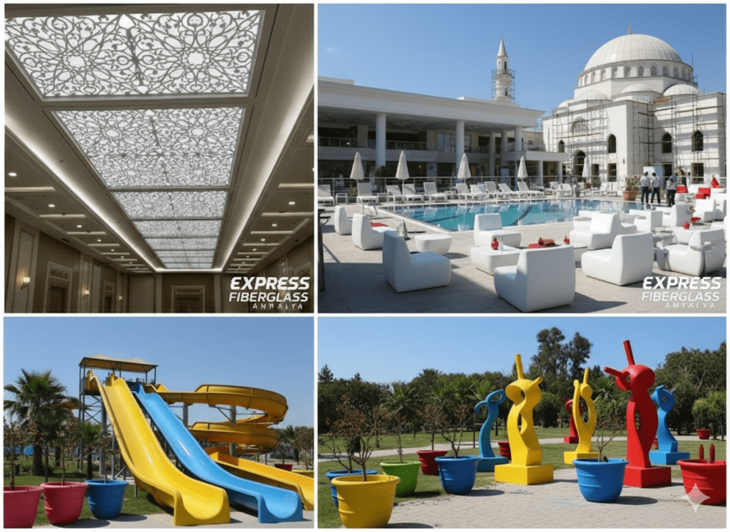 Dayanıklı Antalya fiberglass ürünleri ve seri üretim kompozit çözümleri